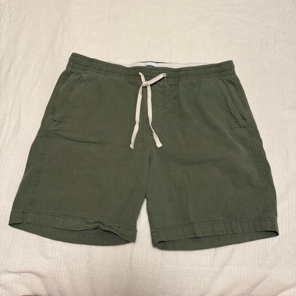 ON Men's L Olive Green 7in Jogger Shorts